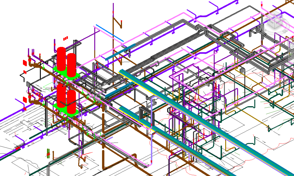 Engineering 3D Revit MEP Drafting Services